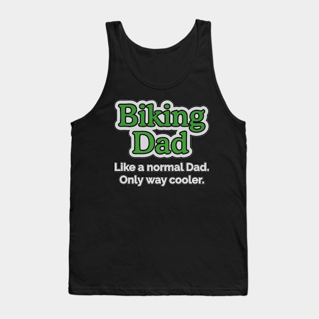 Biking Dad Tank Top by fabecco